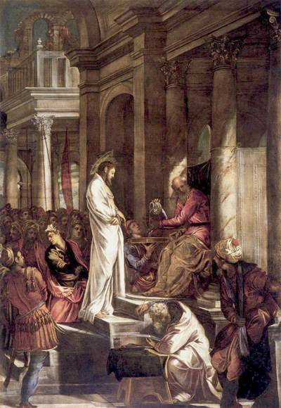 Cristo ante Pilato. mitos.adrianabaker.com.mx